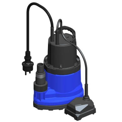 Ultra Flat Suction Submersible Pump Movable Automatic Smart Sensor 